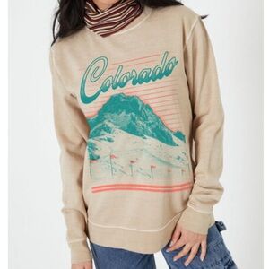 Girl Dangerous (Free People) Colorado Oversized Crewneck Sweatshirt